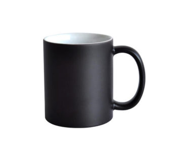 Colour Changing Magic Mug Matte Black
